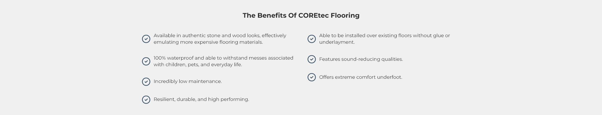 The Benefits Of COREtec Flooring