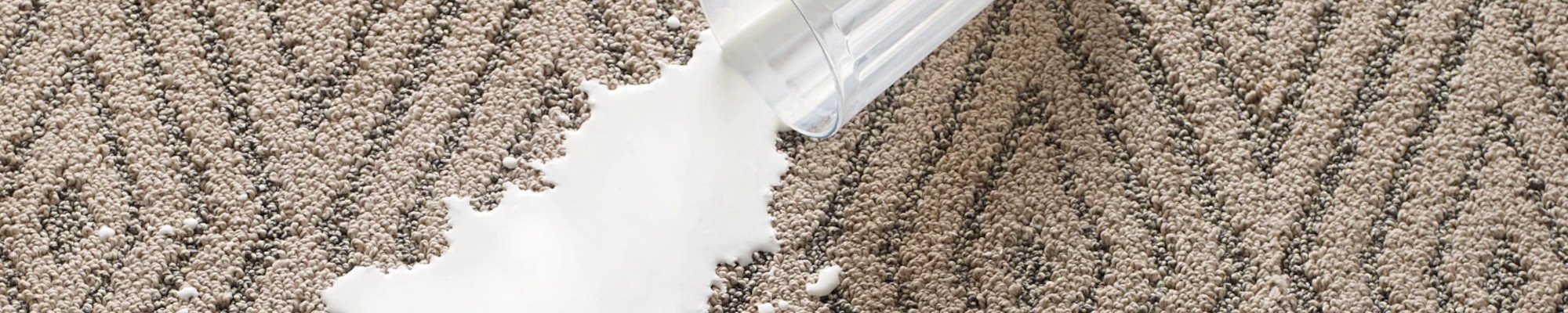 milk spilt on carpet